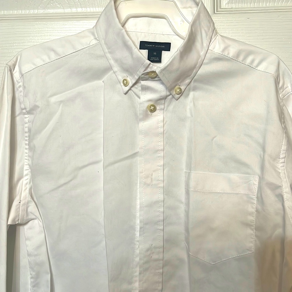 Boys Tommy Hilfiger button down shirt